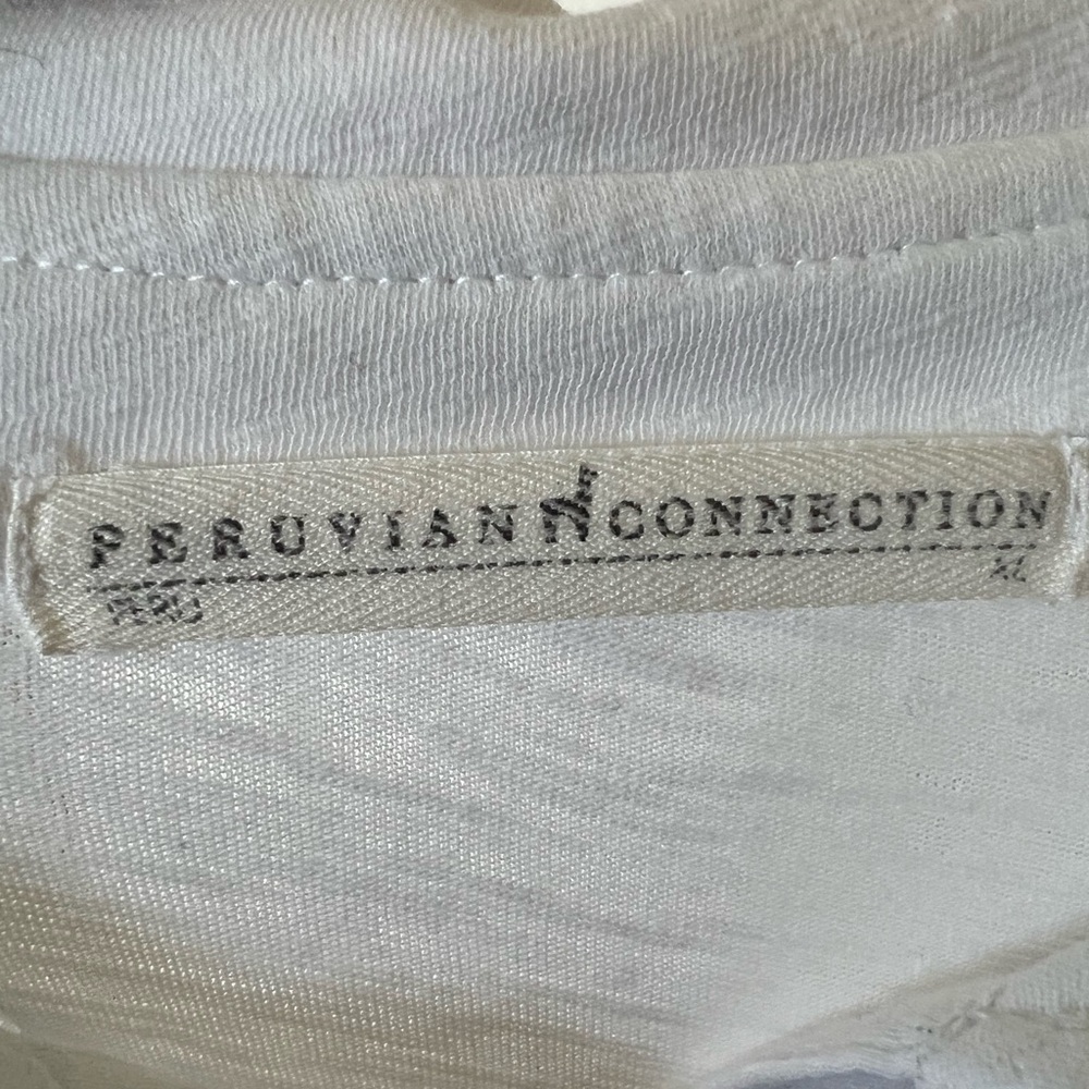 Peruvian Connection Cotton Tunic Button Shirt Qui… - image 4
